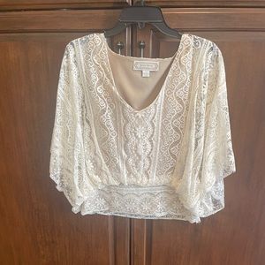 Beyond Vintage Lace Top